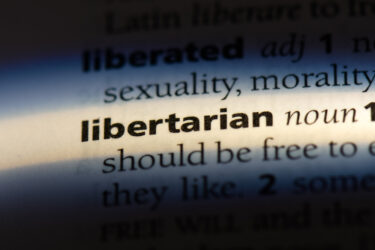 libertarian word in a dictionary